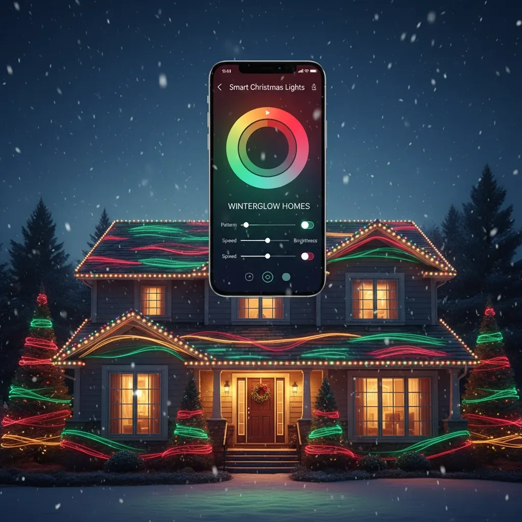 Mobile Phone Controlled Christmas Lights