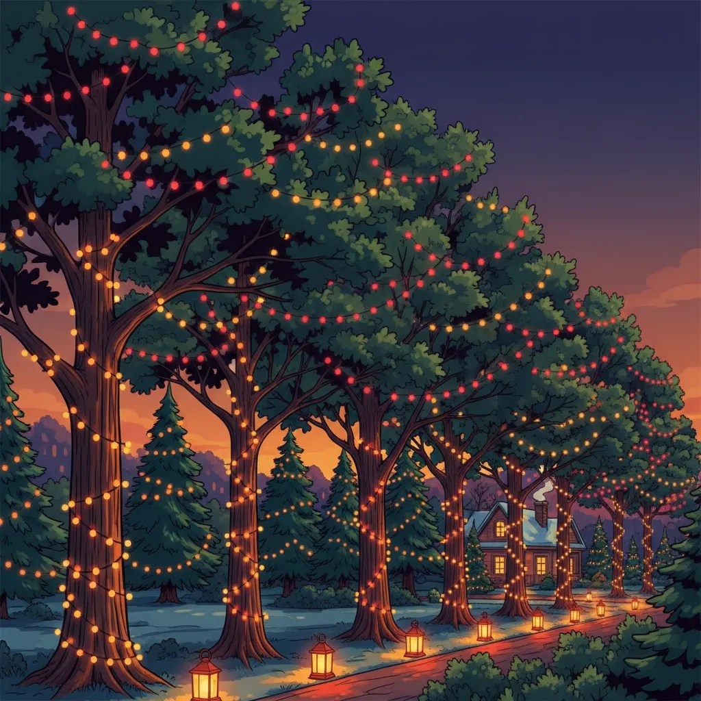 Lighting Up Outdoor Trees: Pro Tips for a Safe and Stunning Look