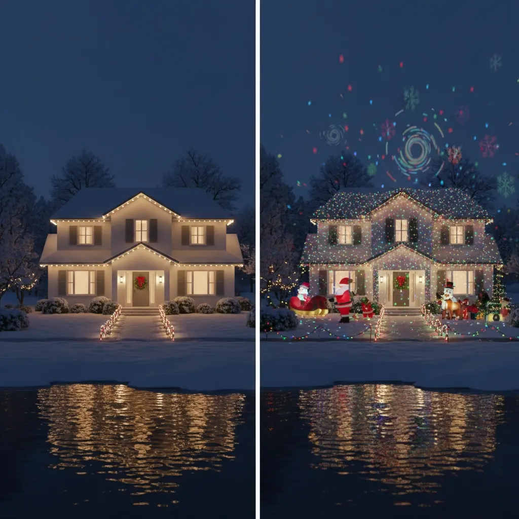Simple vs Fully decorated