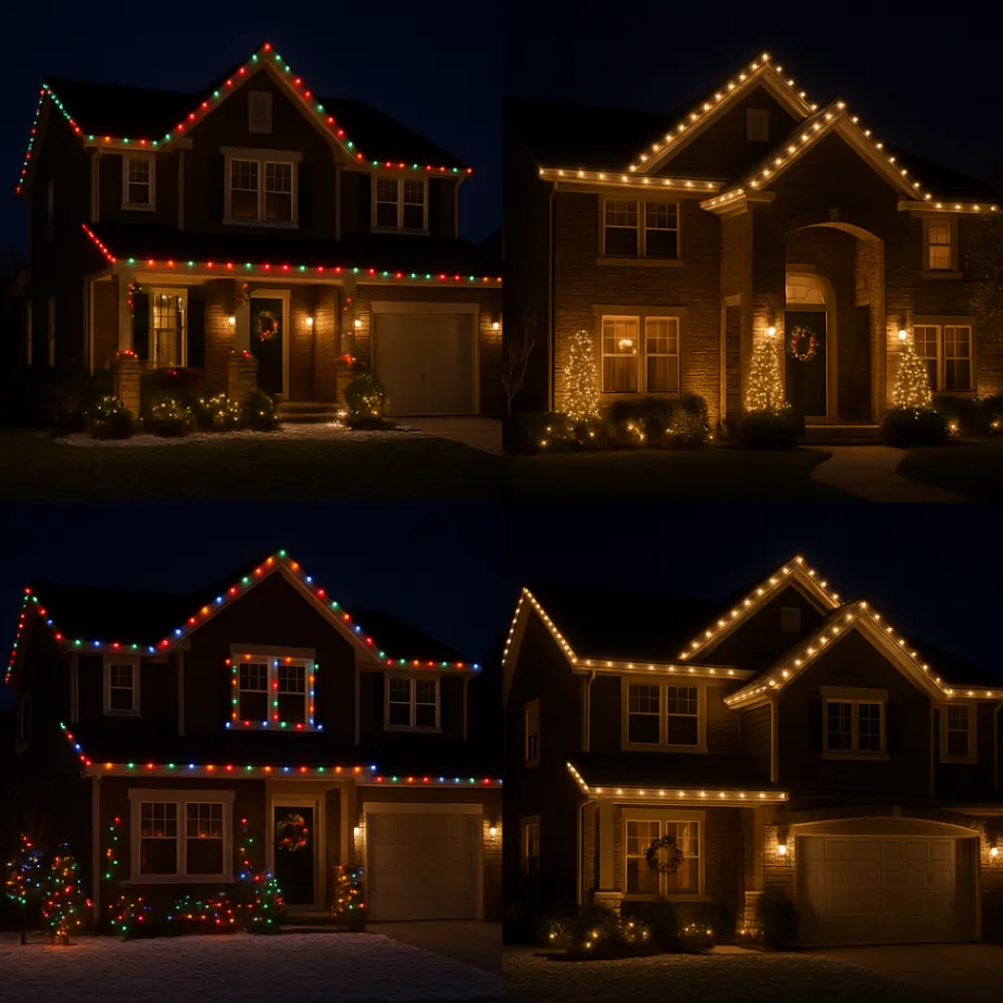 Basic holiday lighting approach
