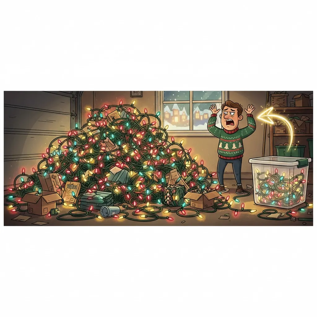 Why Homeowners Struggle With Christmas Light Storage: and What You Can Do Instead