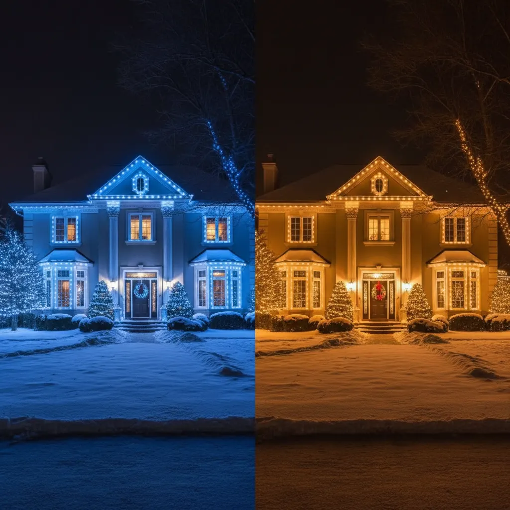 Cook VS Warm Lights
