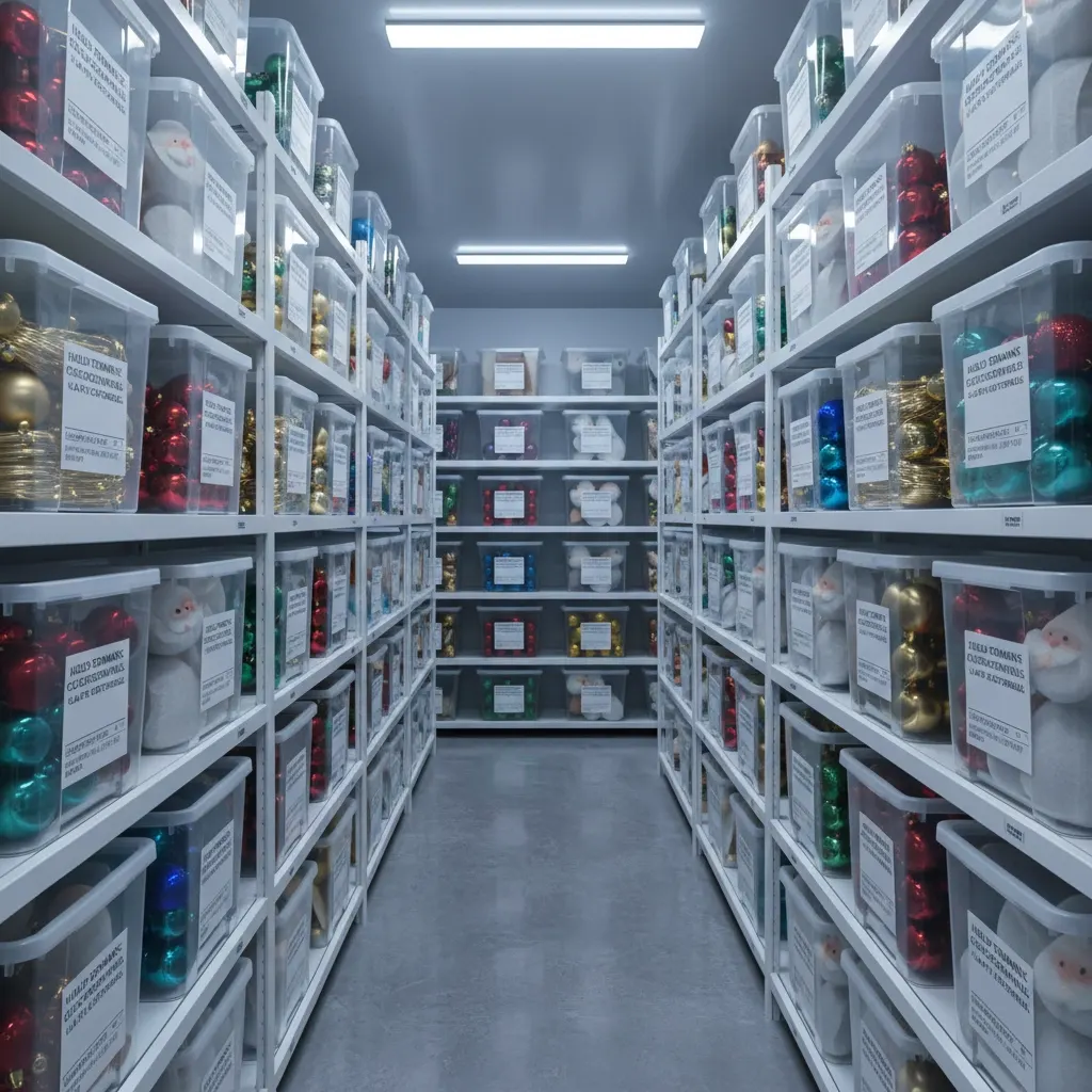 Where to store your Christmas Lights